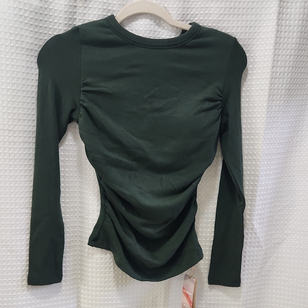 OGL Forest Green Long Sleeve Top